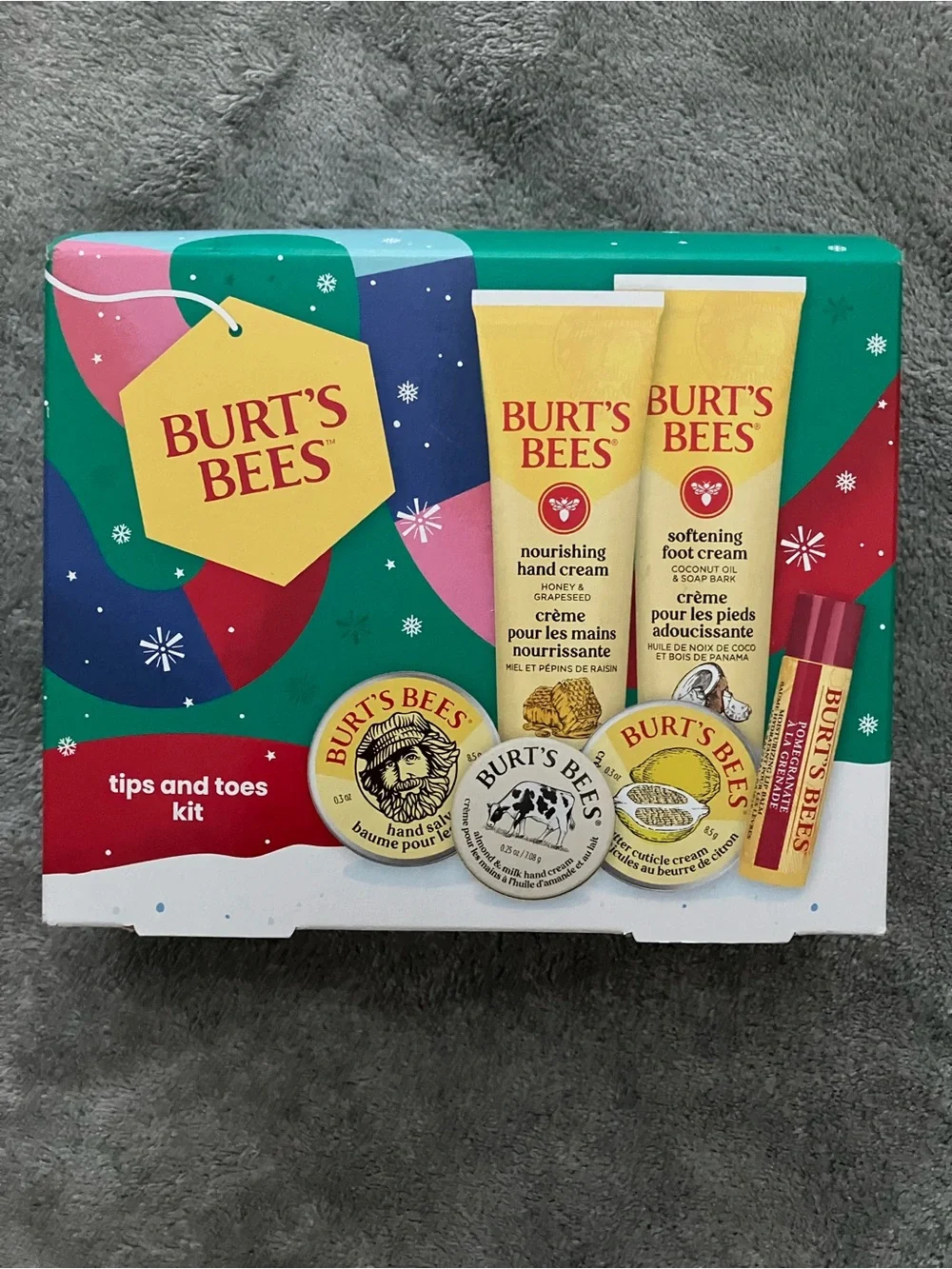 Burt's Bees Tips & Toes Gift Set